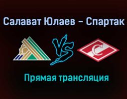 Салават Юлаев — Спартак прямая трансляция 20 ноября 2020 года