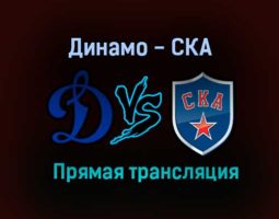Динамо — СКА прямая трансляция 26 декабря 2020 года