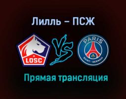 Лилль – ПСЖ прямая трансляция 20 декабря 2020 года
