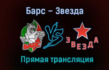 Барс – Звезда прямая трансляция 21 января 2021 года