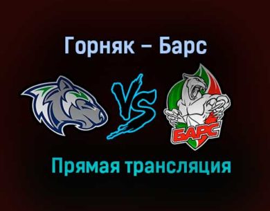 Горняк – Барс прямая трансляция 29 января 2021 года