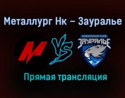 Металлург Нк – Зауралье прямая трансляция 20 января 2021 года