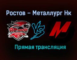 Ростов – Металлург Нк прямая трансляция 30 января 2021 года