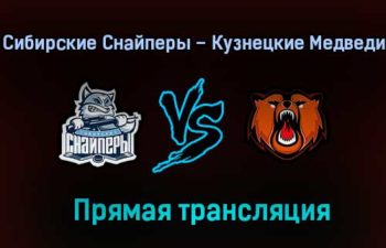 Сибирские Снайперы – Кузнецкие Медведи прямая трансляция 29 января 2021 года