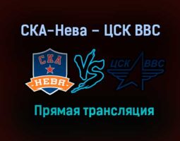 СКА-Нева – ЦСК ВВС прямая трансляция 17 января 2021 года