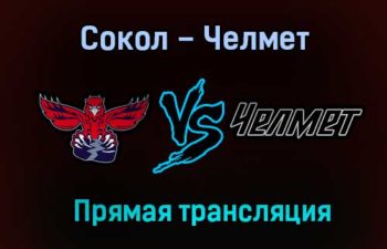 Сокол – Челмет прямая трансляция 24 января 2021 года