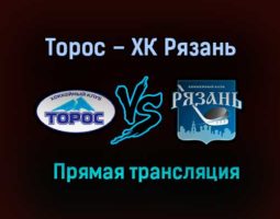 Торос – ХК Рязань прямая трансляция 17 января 2021 года