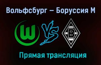 Вольфсбург — Боруссия М прямая трансляция 14 февраля 2021 года