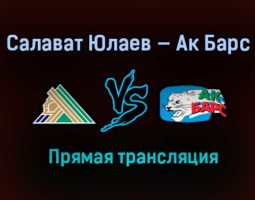Салават Юлаев — Ак Барс прямая трансляция 23 марта 2021 года