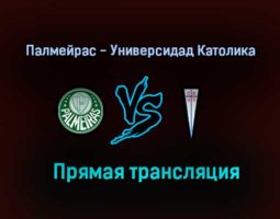Палмейрас — Универсидад Католика прямая трансляция 22 июля 2021 года