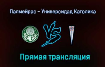 Палмейрас — Универсидад Католика прямая трансляция 22 июля 2021 года