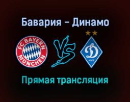 Бавария — Динамо прямая трансляция 29 сентября 2021 года