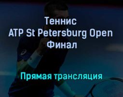 Теннис ATP St Petersburg Open Финал прямая трансляция 31 октября 2021 года