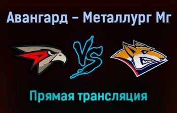 Авангард — Металлург Мг прямая трансляция 19 ноября 2021 года