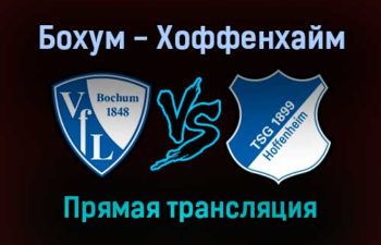 Бохум — Хоффенхайм прямая трансляция 6 ноября 2021 года