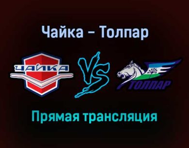 Чайка — Толпар прямая трансляция 10 ноября 2021 года