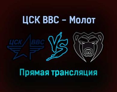 ЦСК ВВС — Молот прямая трансляция 18 ноября 2021 года
