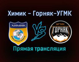 Химик — Горняк-УГМК прямая трансляция 30 ноября 2021 года