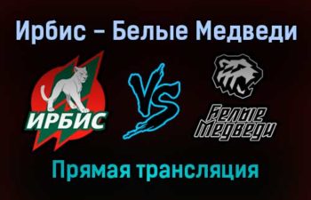 Ирбис — Белые Медведи прямая трансляция 25 ноября 2021 года