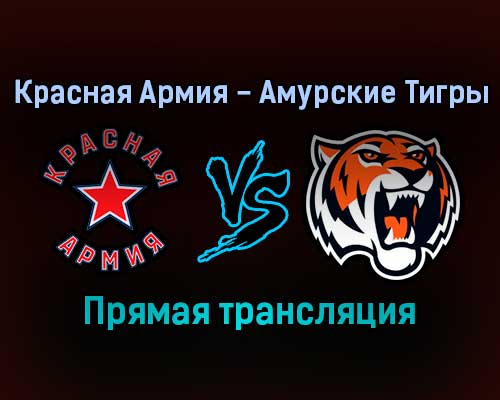 Красная Армия — Амурские Тигры прямая трансляция 9 ноября 2021 года Красная Армия — Амурские Тигры прямая трансляция 9 ноября 2021 года
