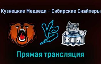 Кузнецкие Медведи — Сибирские Снайперы прямая трансляция 11 ноября 2021 года