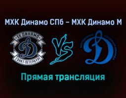 МХК Динамо СПб — МХК Динамо М прямая трансляция 16 ноября 2021 года