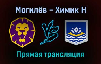 Могилёв — Химик Н прямая трансляция 19 ноября 2021 года