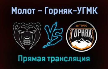 Молот — Горняк-УГМК прямая трансляция 8 ноября 2021 года