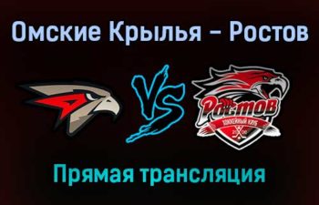 Омские Крылья — Ростов прямая трансляция 11 ноября 2021 года