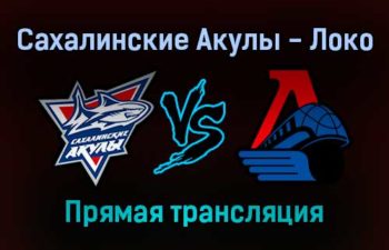 Сахалинские Акулы — Локо прямая трансляция 10 ноября 2021 года