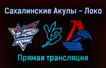 Сахалинские Акулы — Локо прямая трансляция 11 ноября 2021 года