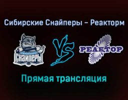 Сибирские Снайперы — Реактор прямая трансляция 22 ноября 2021 года