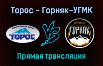 Торос — Горняк-УГМК прямая трансляция 10 ноября 2021 года