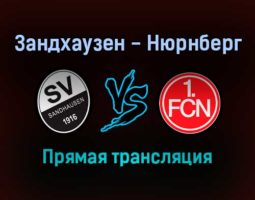 Зандхаузен — Нюрнберг прямая трансляция 19 ноября 2021 года