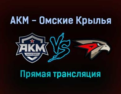 АКМ — Омские Крылья прямая трансляция 14 декабря 2021 года