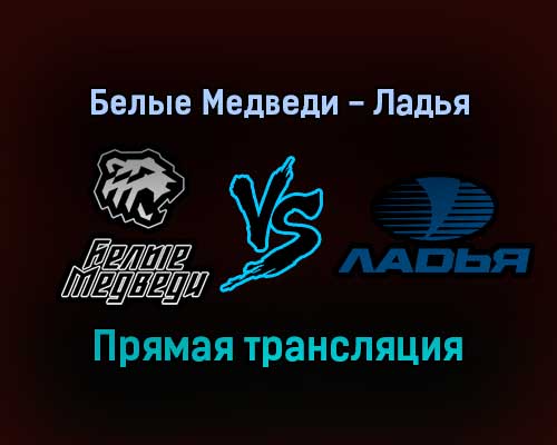 Белые Медведи — Ладья прямая трансляция 16 декабря 2021 года Белые Медведи — Ладья прямая трансляция 16 декабря 2021 года