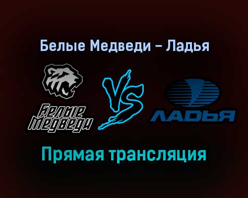 Белые Медведи — Ладья прямая трансляция 17 декабря 2021 года