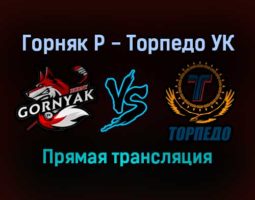 Горняк Р — Торпедо УК прямая трансляция 19 декабря 2021 года