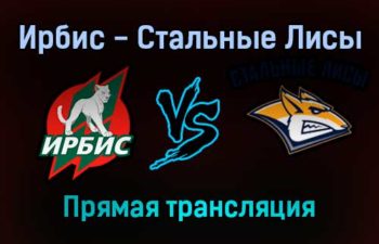 Ирбис — Стальные Лисы прямая трансляция 20 декабря 2021 года