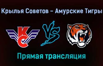 Крылья Советов — Амурские Тигры прямая трансляция 20 декабря 2021 года