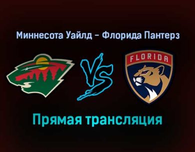 Миннесота Уайлд — Флорида Пантерз прямая трансляция 18 декабря 2021 года