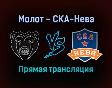 Молот — СКА-Нева прямая трансляция 21 декабря 2021 года