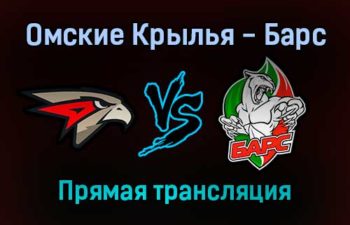 Омские Крылья — Барс прямая трансляция 20 декабря 2021 года