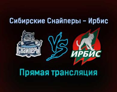 Сибирские Снайперы — Ирбис прямая трансляция 17 декабря 2021 года