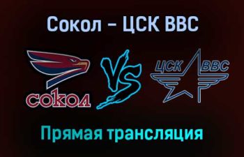 Сокол — ЦСК ВВС прямая трансляция 20 декабря 2021 года