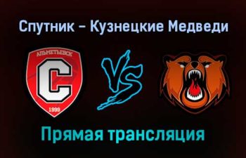 Спутник — Кузнецкие Медведи прямая трансляция 13 декабря 2021 года