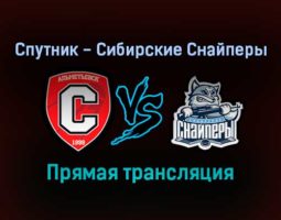 Спутник — Сибирские Снайперы прямая трансляция 9 декабря 2021 года