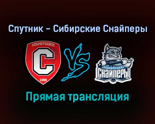 Спутник — Сибирские Снайперы прямая трансляция 9 декабря 2021 года