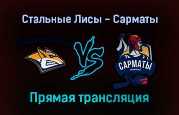 Стальные Лисы — Сарматы прямая трансляция 17 декабря 2021 года