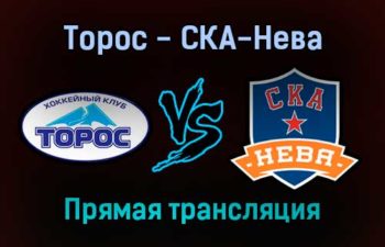 Торос — СКА-Нева прямая трансляция 19 декабря 2021 года